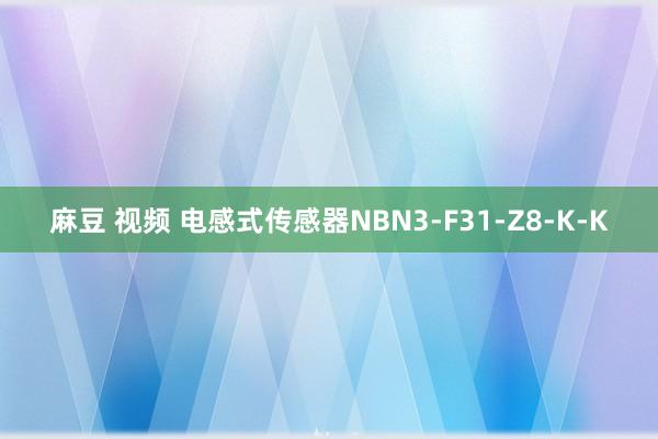 麻豆 视频 电感式传感器NBN3-F31-Z8-K-K